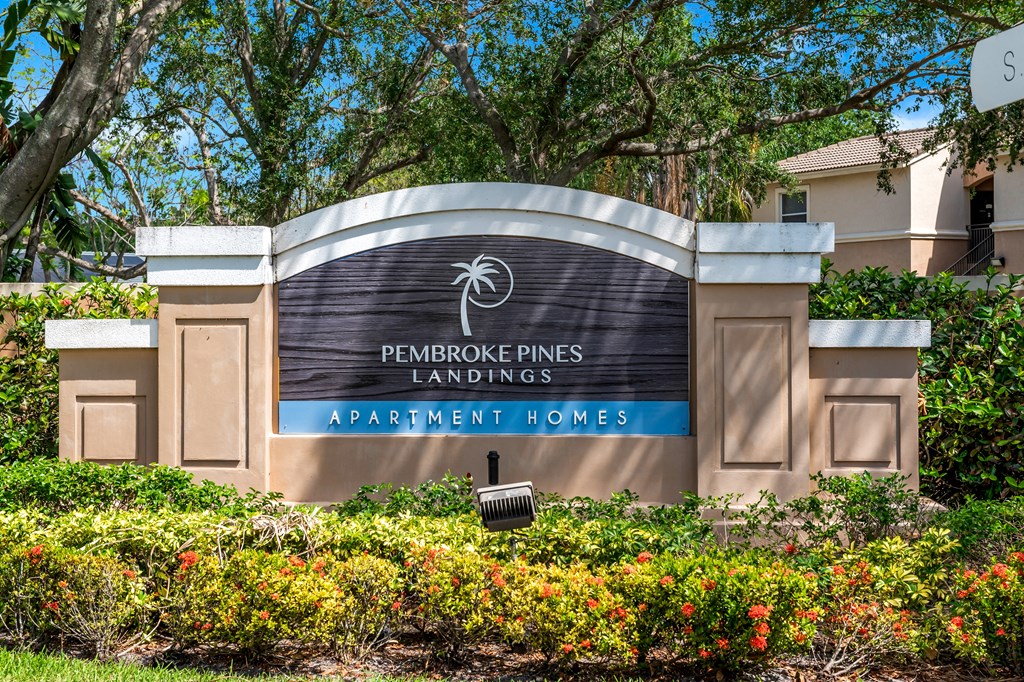 Property Signage at Pembroke Pines Landings, Pembroke Pines, FL, 33025