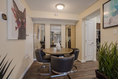 Dining room with a table and chairs  at Mountain Run, New Mexico, 87111