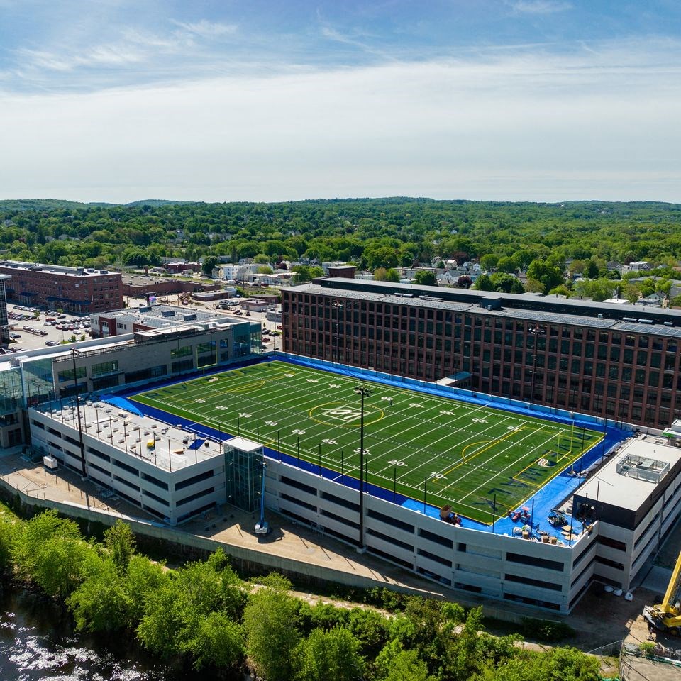 Pavilion Field at Riverwalk Apartments, Lawrence, MA