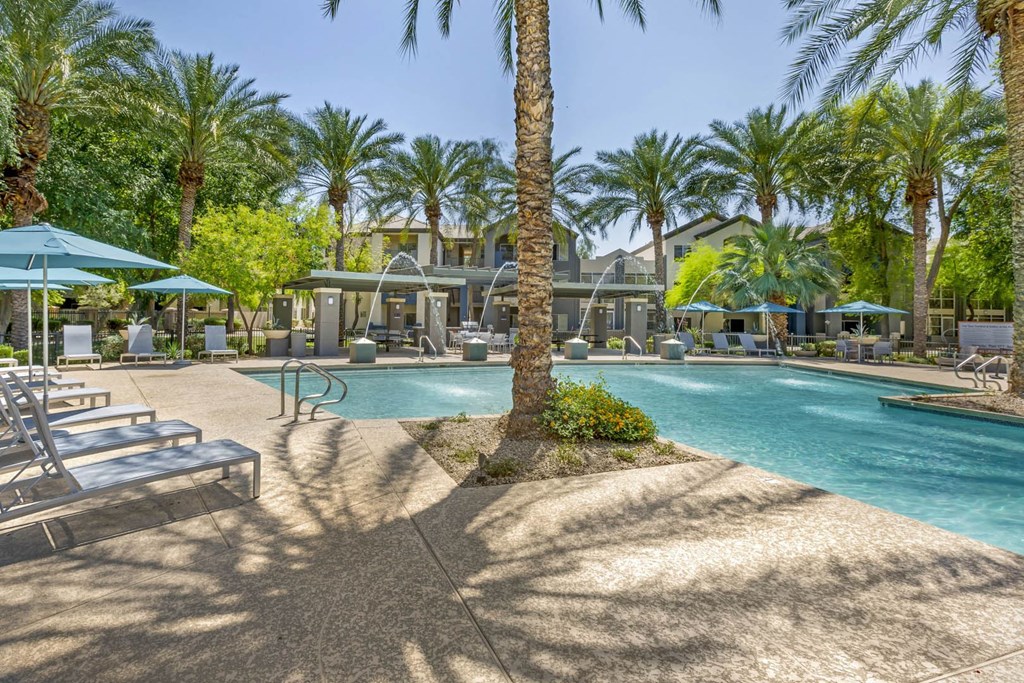 Glimmering Pool at Sweetwater At Metro North, Phoenix, AZ