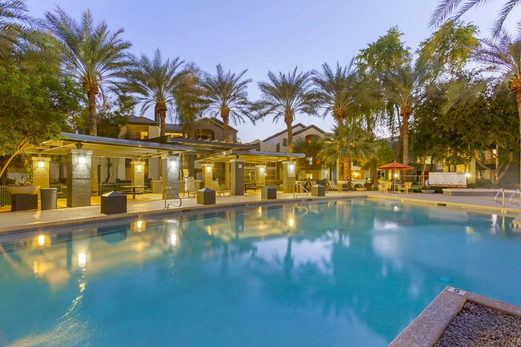 Glimmering Pool at Sweetwater At Metro North, Phoenix, Arizona