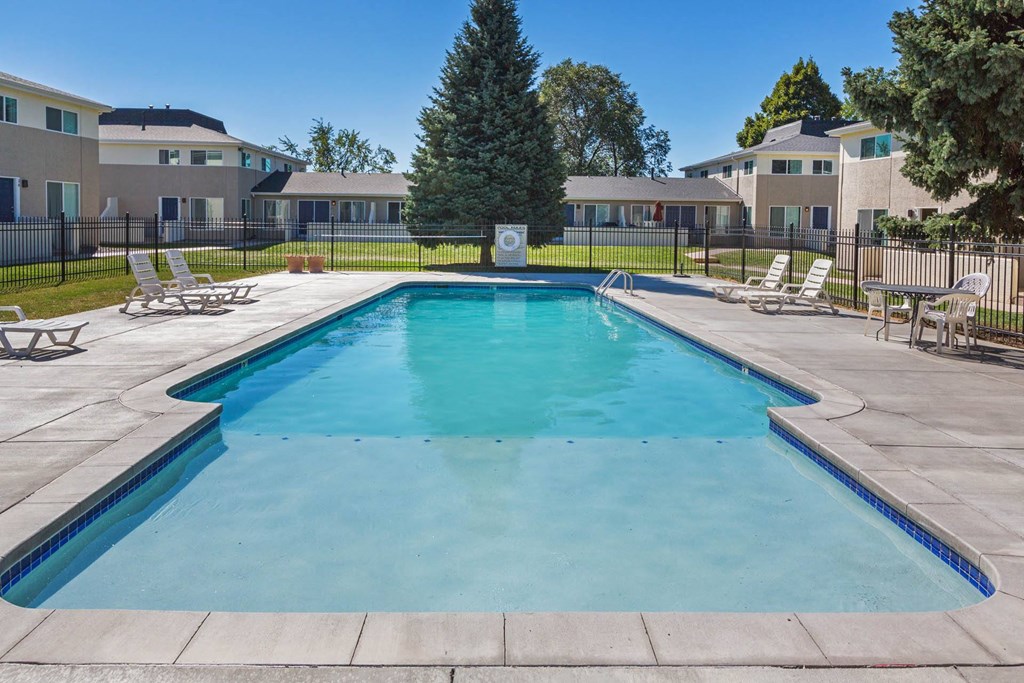 Glimmering Pool at Aspen Townhomes, Colorado Springs, CO