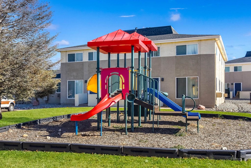 On - Site Playground at Aspen Townhomes, Colorado Springs, CO, 80909
