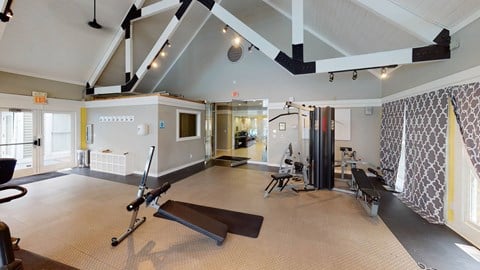 Fitness center at BrookStone Village, Cincinnati, 45209
