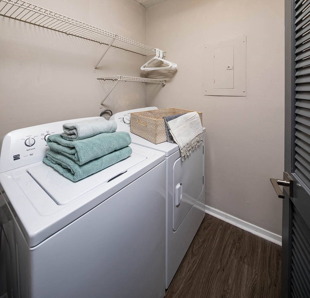 In Unit Washer Dryer Set at Canopy Glen, Norcross, Georgia