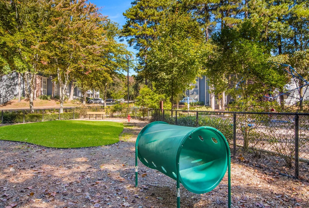 On Site Dog Park at Canopy Glen, Norcross, GA