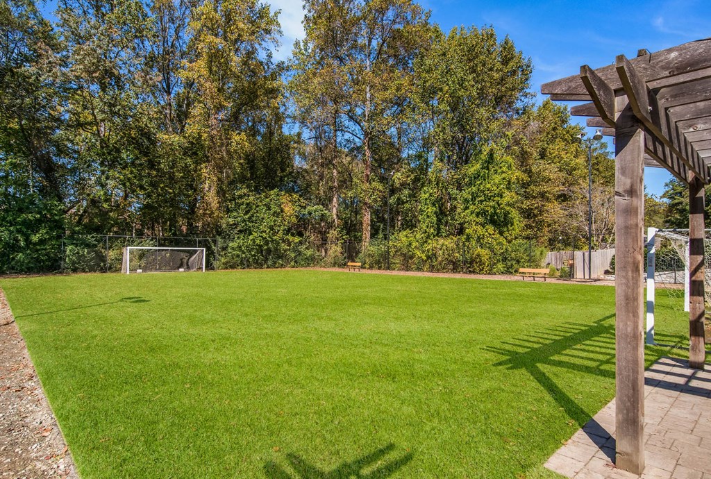 Lawn at Canopy Glen, Norcross, Georgia