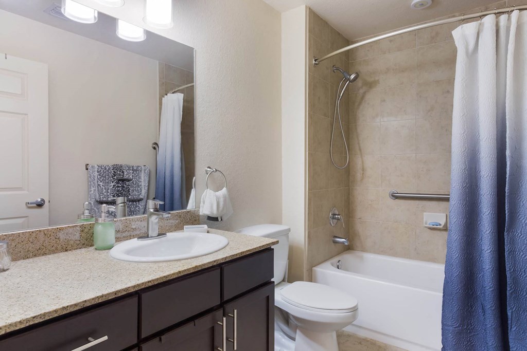 Bathroom With Bathtub at The Dakota, Florida