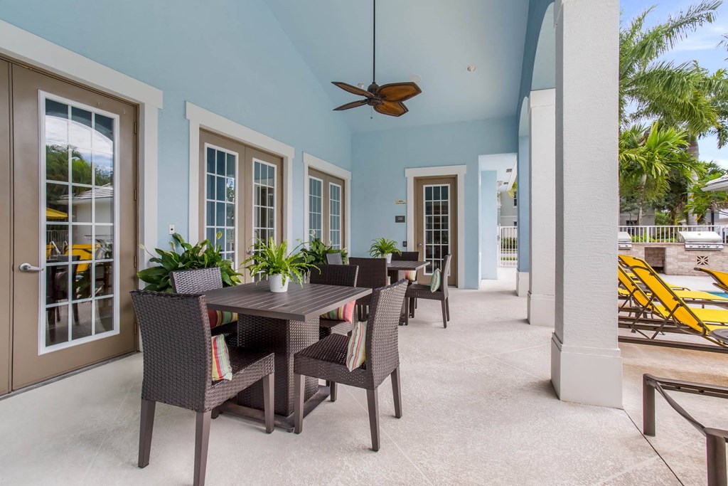 Outdoor Veranda at The Dakota, Florida