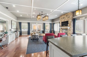 Clubhouse with Business Center Clubhouse with Business Center at Deer Crest Apartments, Broomfield - Photo Gallery 3