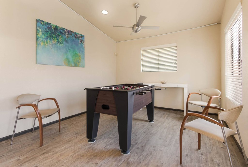 Foosball Table at Del Coronado, Mesa, Arizona