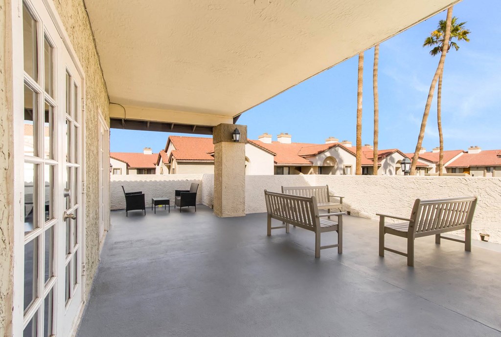 Clubhouse Patio at Del Coronado, Arizona