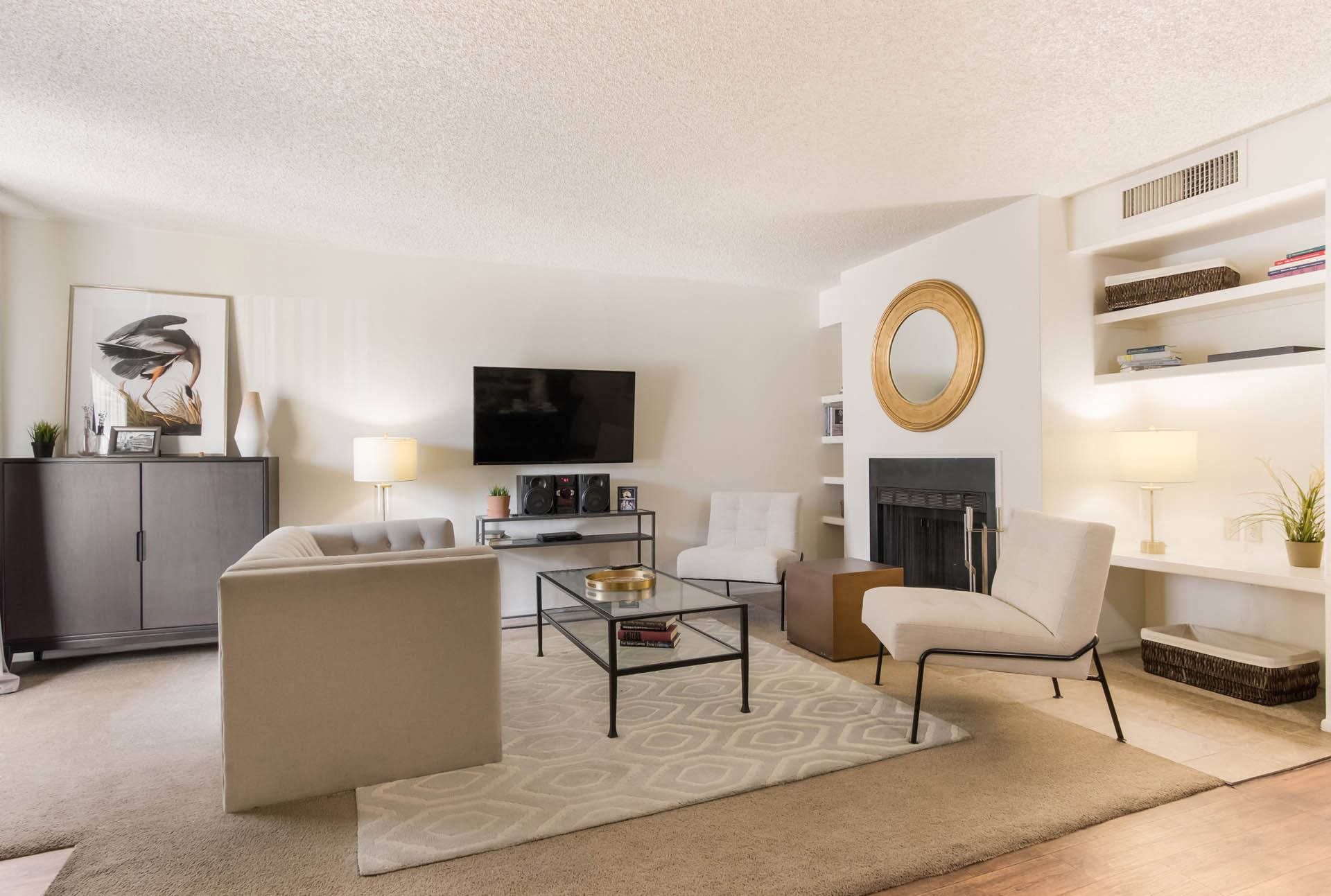 Modern Living Room at Del Coronado, Mesa, AZ