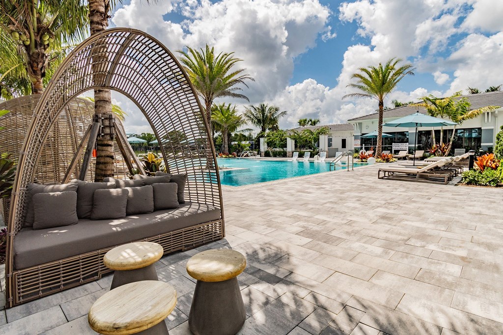Resort Style Cabanas at Edge75, Naples, FL