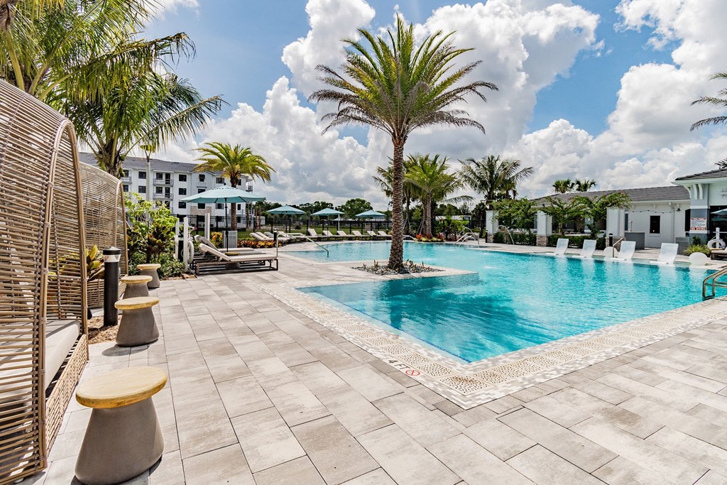 Poolside Cabanas at Edge75, Naples, FL 34104