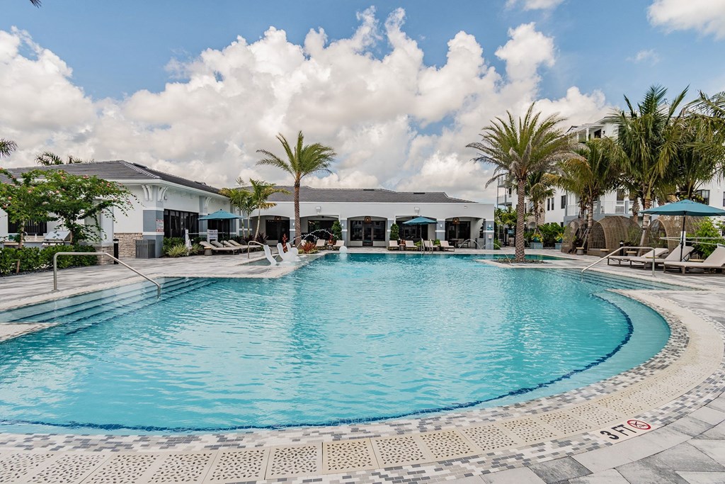 Resort Style Heated Pool at Edge75, Naples