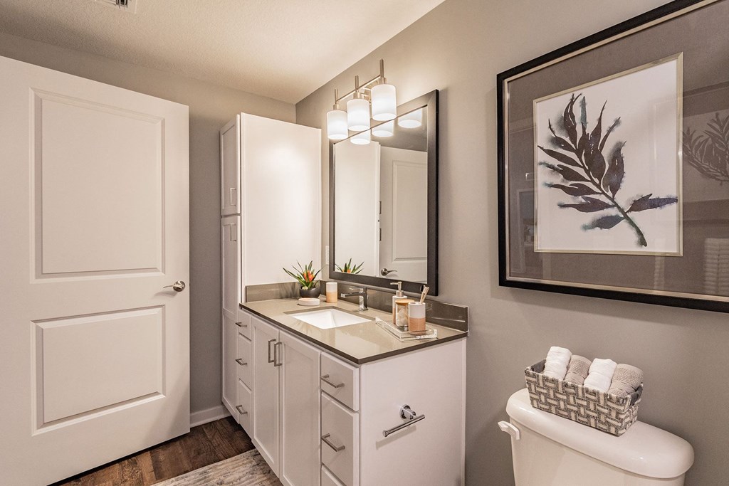 Full Bathroom with Vanity at Edge75, Naples