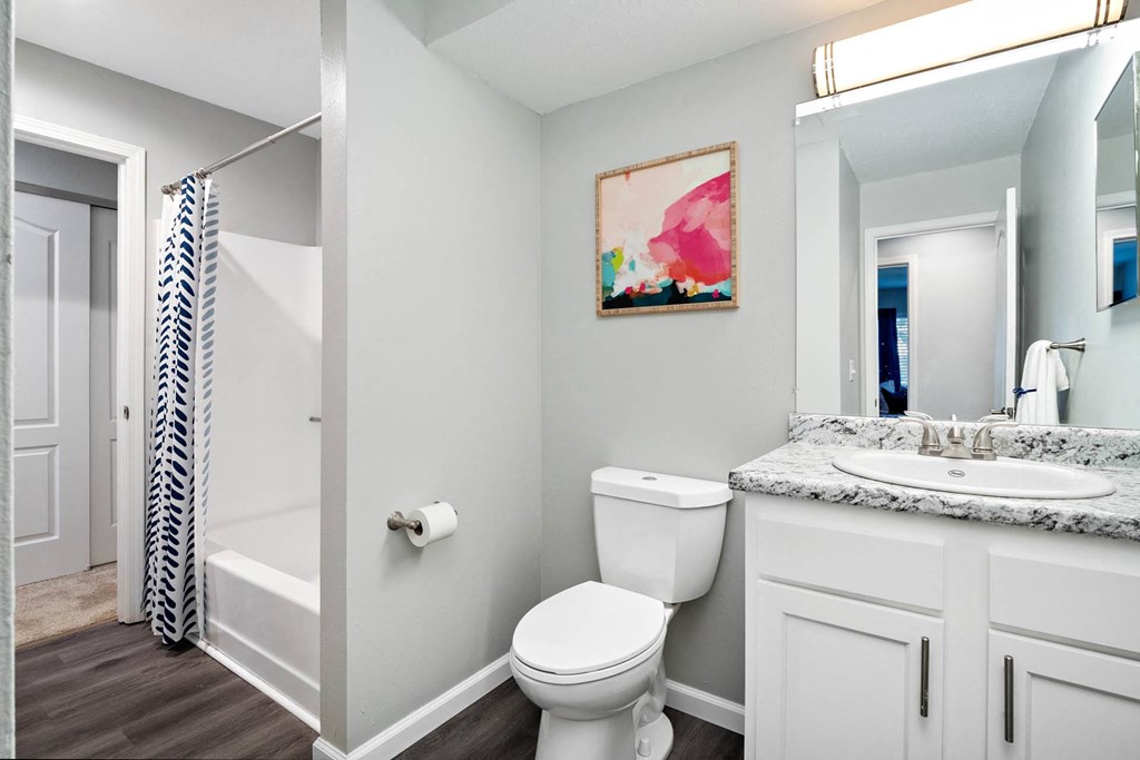 Bathroom at Glen at Bogey Hills, St. Charles, MO, 63303