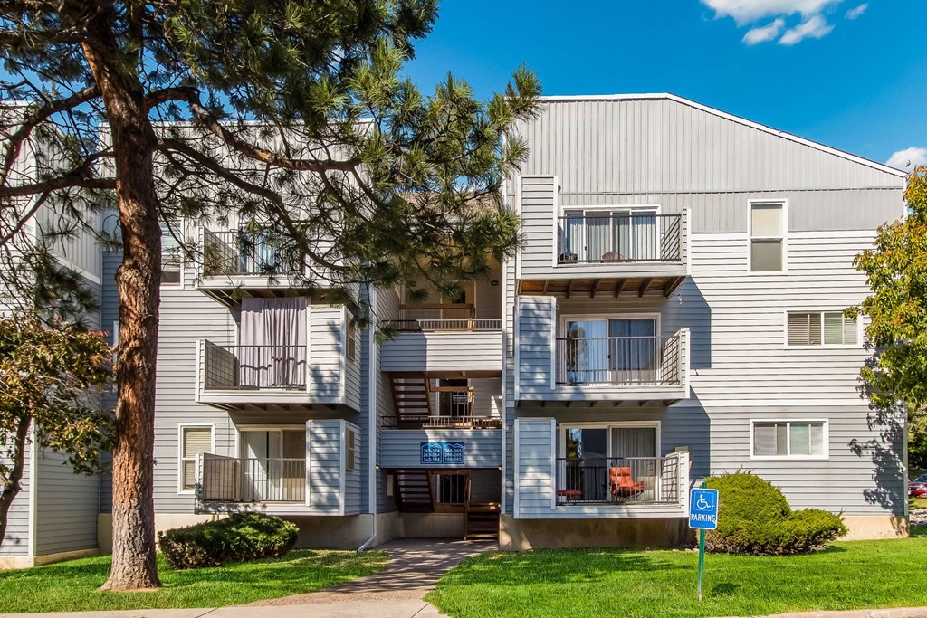 Apartment Building Exterior at Glen at Lakewood, Colorado, 80228