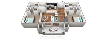 3 bedroom floor plan  the crossings  4605 sq ft