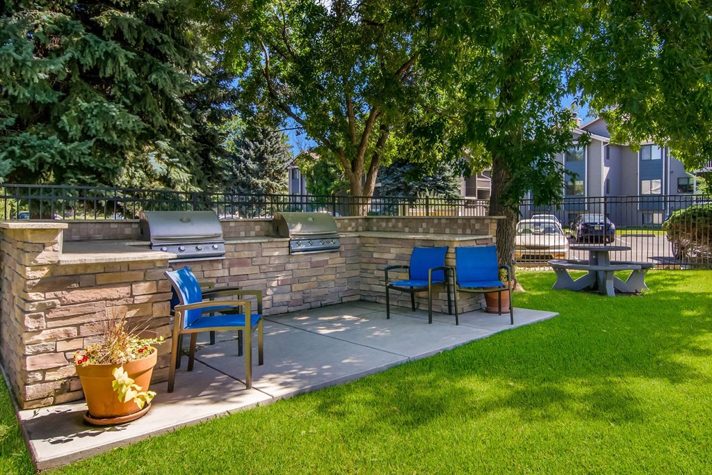 Community Grill Area at Governor's Park, Colorado, 80525