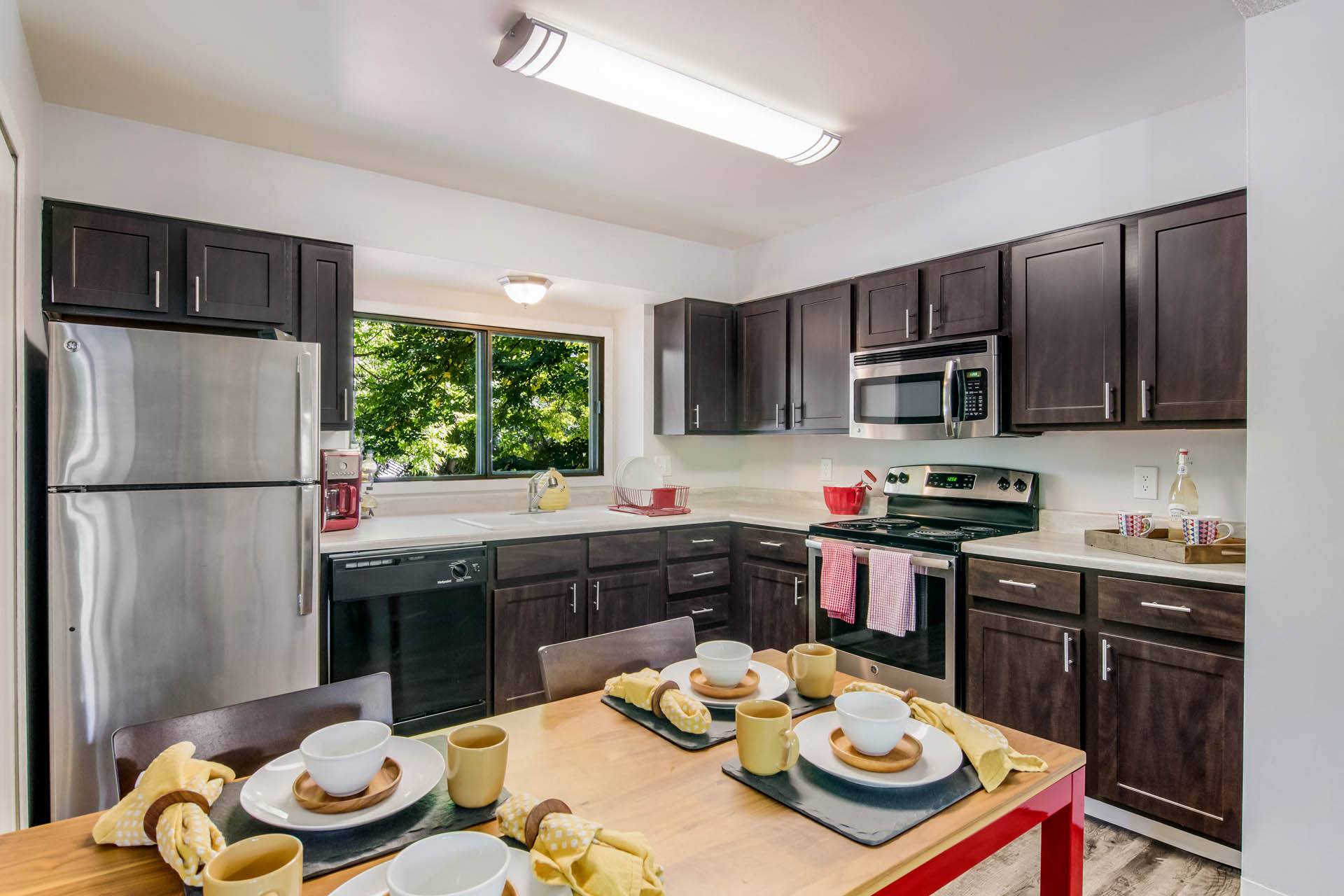 Well Equipped Kitchen And Dining at Governor's Park, Fort Collins, 80525