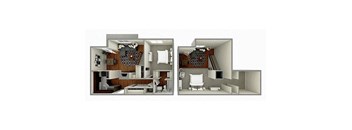 The Cedar Floor Plan at Governor's Park, Fort Collins, Colorado