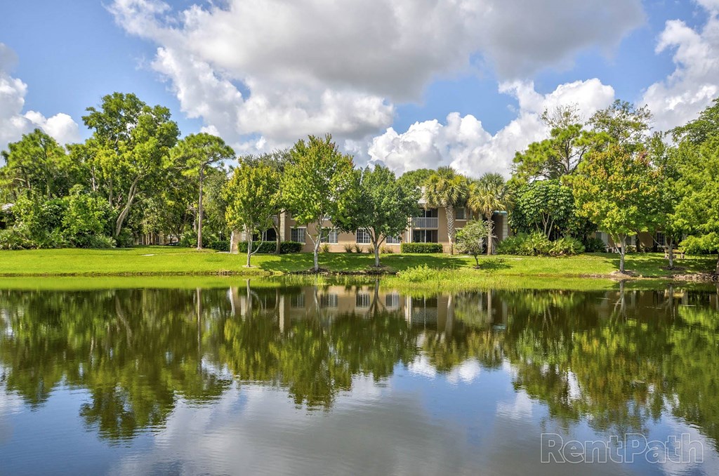 Lake With Lush Natural Surrounding at Heritage Cove, Stuart, Florida