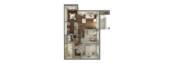 Donaldson Floor Plan at Heritage Cove, Stuart, FL