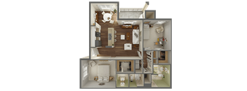 Loran Floor Plan at Heritage Cove, Stuart