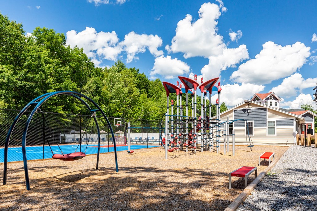 Playground at Heritage at the River, New Hampshire, 03102