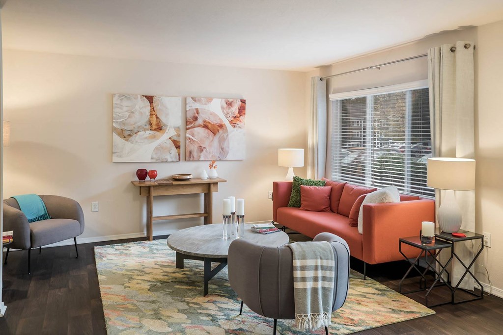 Living Room at Heritage at the Peak, Asheville