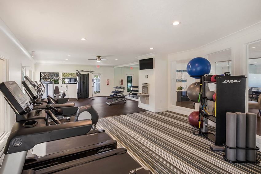 Fitness Center Fitness Center at Lakeside Glen Apartments, Melbourne, FL, 32904