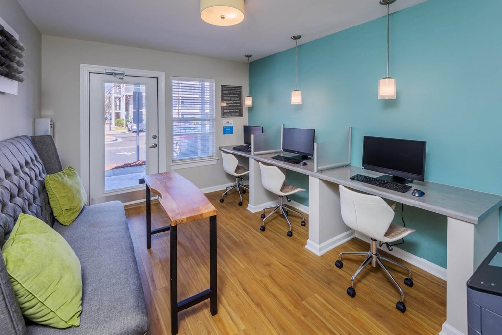 Business Center at Lofts of Wilmington, North Carolina, 28405