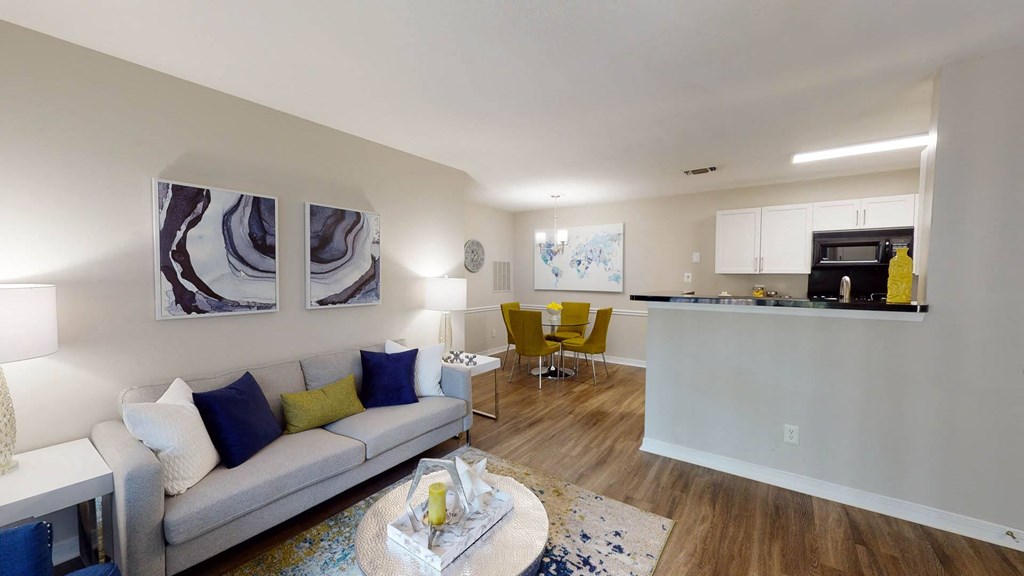 Open Concept Layout at Montclair Apartments, Silver Spring, Maryland
