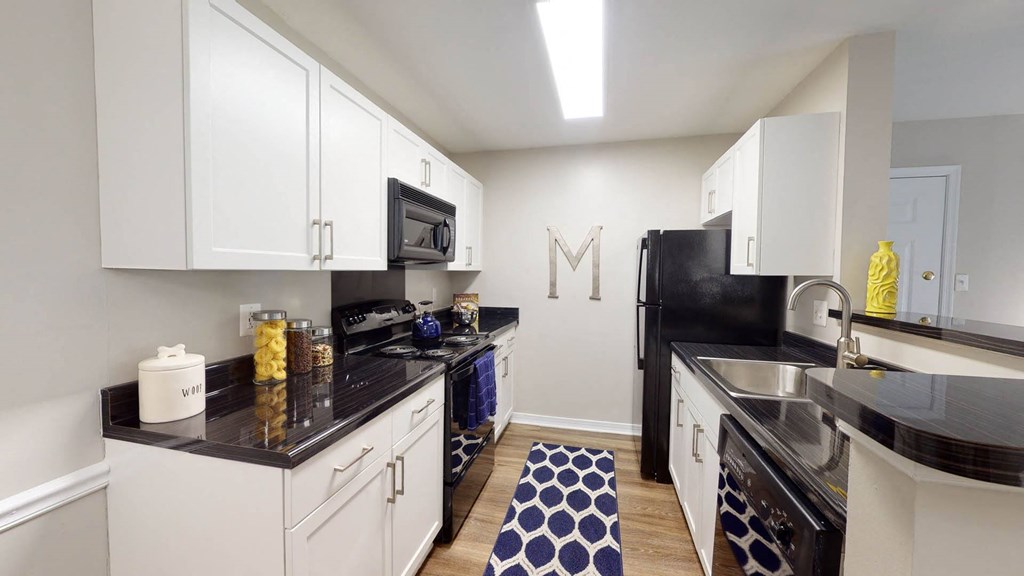 Upgraded Luxury Kitchen at Montclair Apartments, Silver Spring, MD