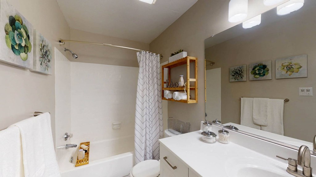 Bathroom with Tub at Montclair Apartments, Maryland