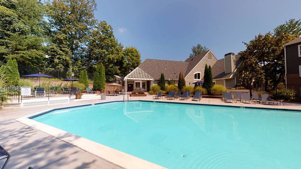 Swimming Pool at Montclair Apartments, Maryland