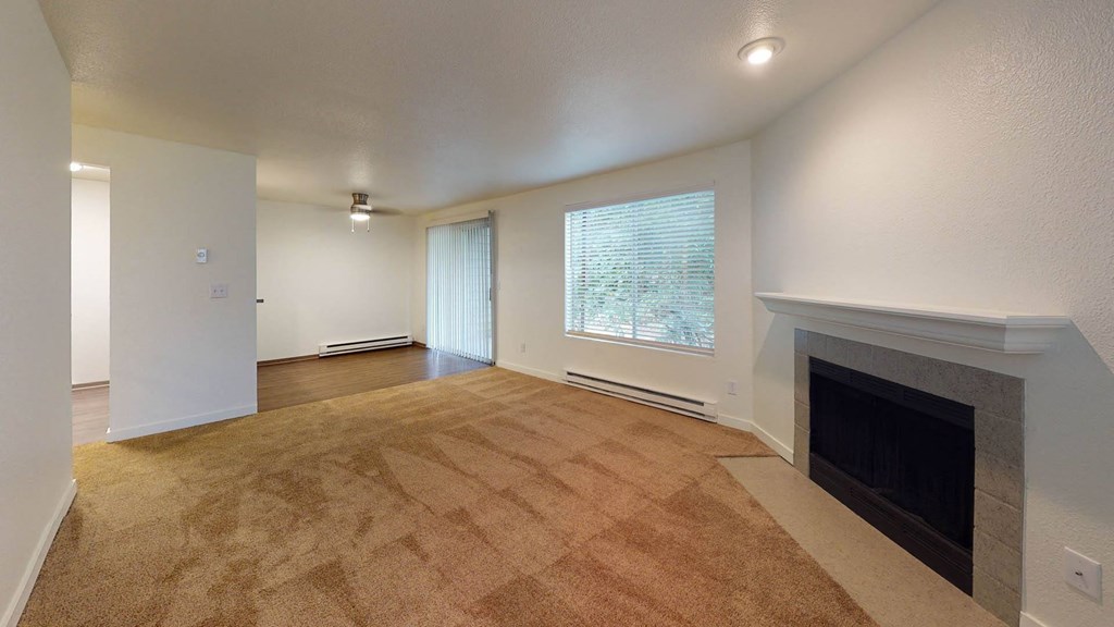 Spacious rooms at North Creek Apartments, Everett, Washington