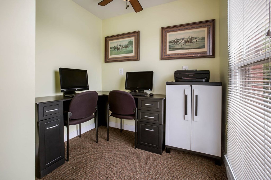 Clubhouse Fireplace Lounge at Park Place Apartments, Louisville, Kentucky