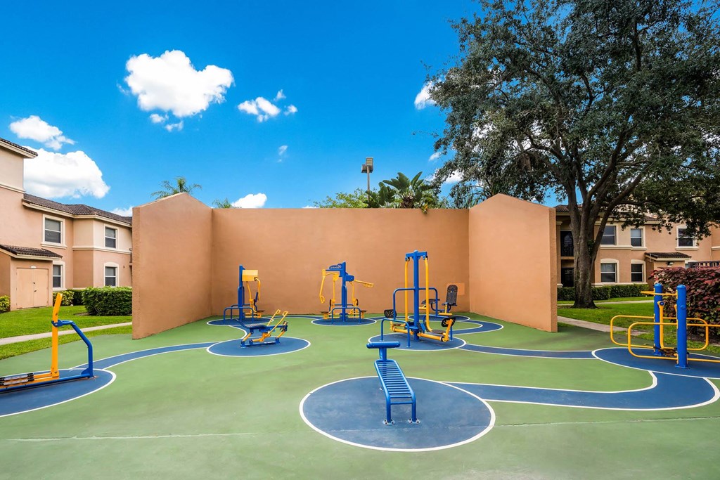 Exterior Exercise Area at Pembroke Pines Landings, Pembroke Pines, 33025