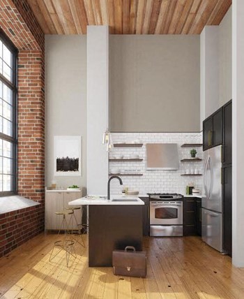 Luxurious Kitchen at Riverwalk Apartments, Lawrence, Massachusetts - Photo Gallery 14