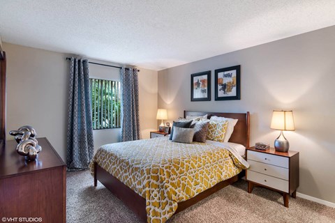 Bedroom With Expansive Windows at Sarasota South, Florida, 34207