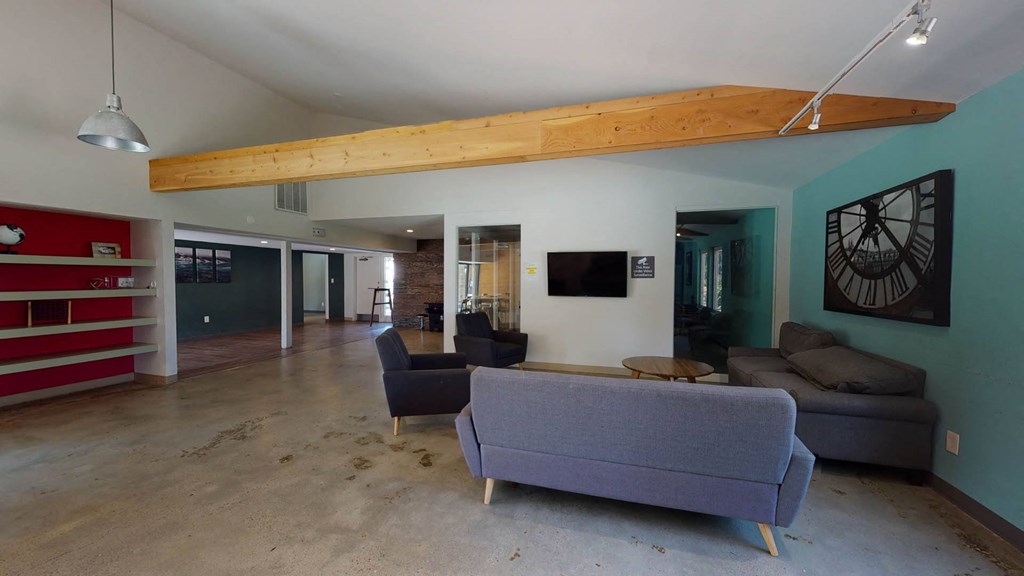 Clubhouse with TV at Spyglass Creek, Denver, Colorado