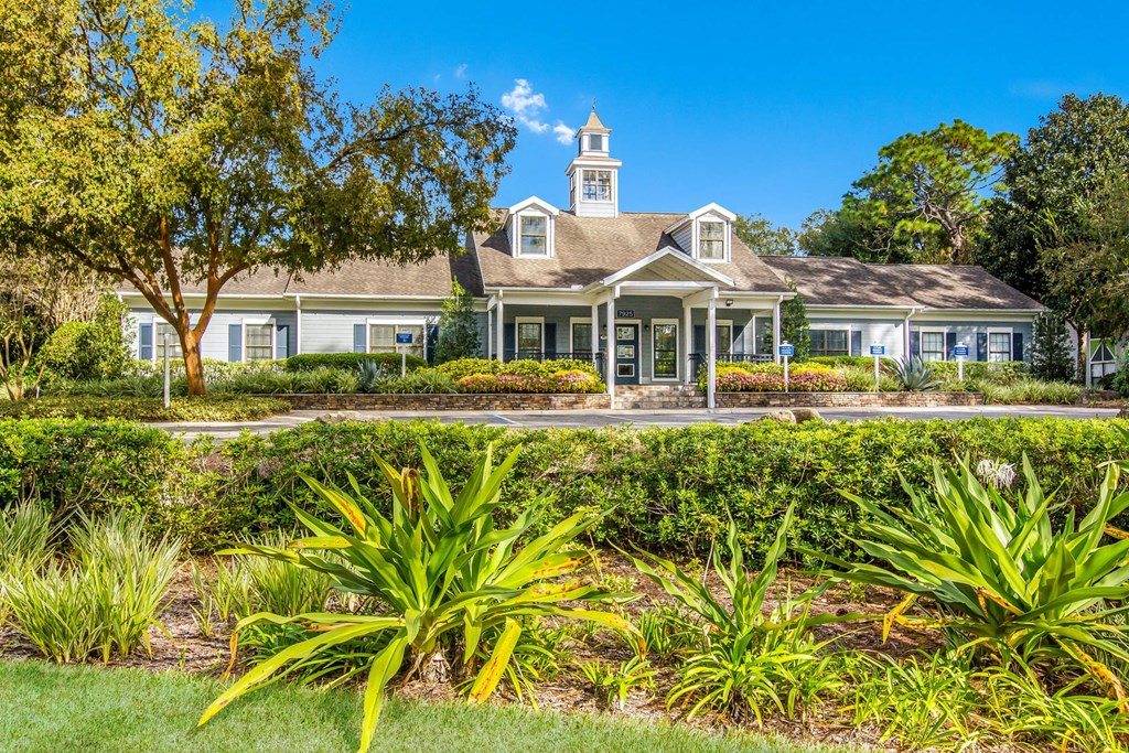 Landscaped Grounds at St. Johns Forest Apartments, Florida