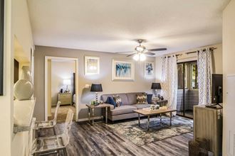 Living Room at St. Johns Forest Apartments, Jacksonville, FL, 32277 - Photo Gallery 5