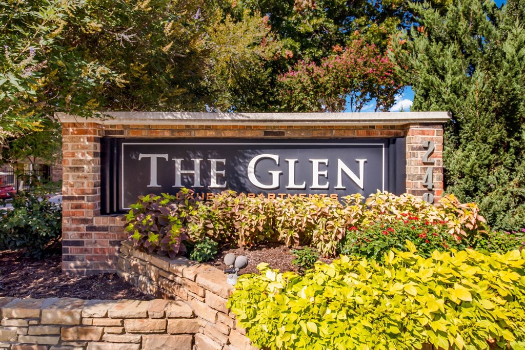 The Glen Board at The Glen Apartments, Lewisville
