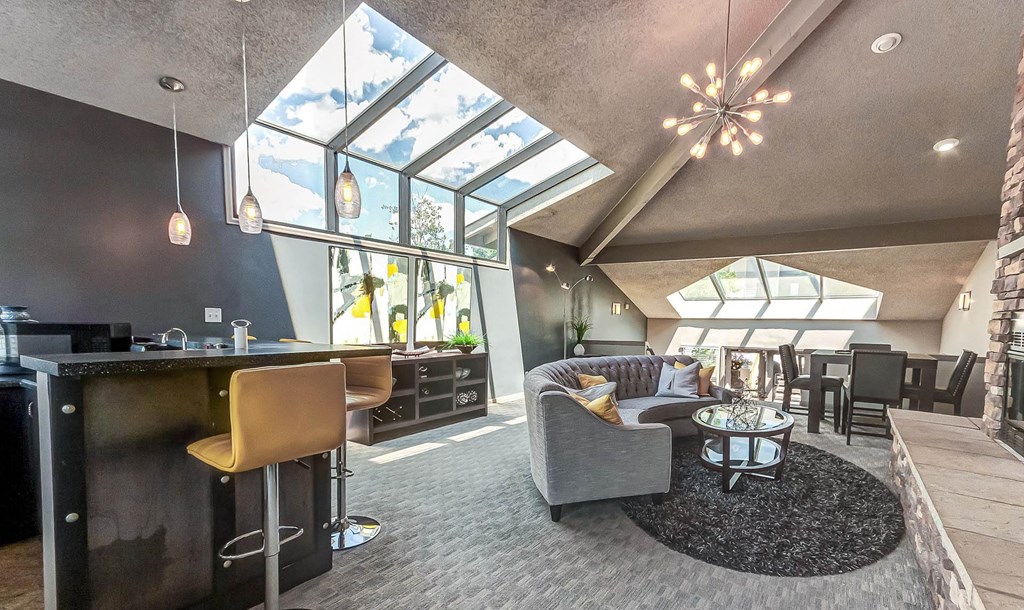 Social Lounge at Union Heights Apartments, Colorado