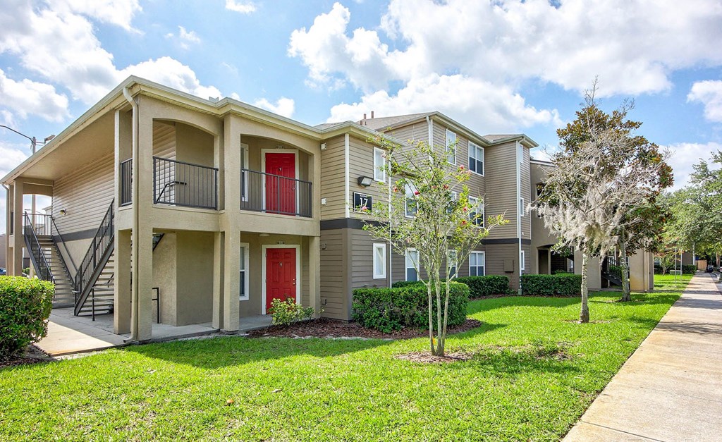 Apartment Building Exterior at University Park Apartments, Orlando, FL