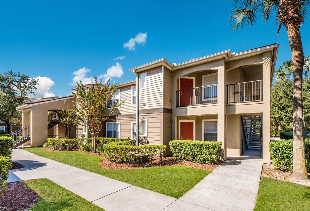 Entrance Walkway at University Park Apartments, Orlando, 32817
